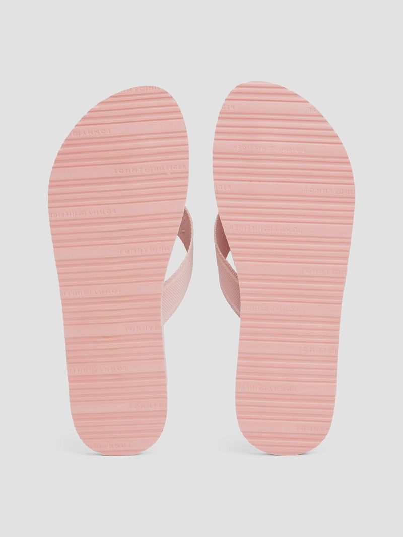 SANDALIAS CON LOGO Y RAYAS - 4