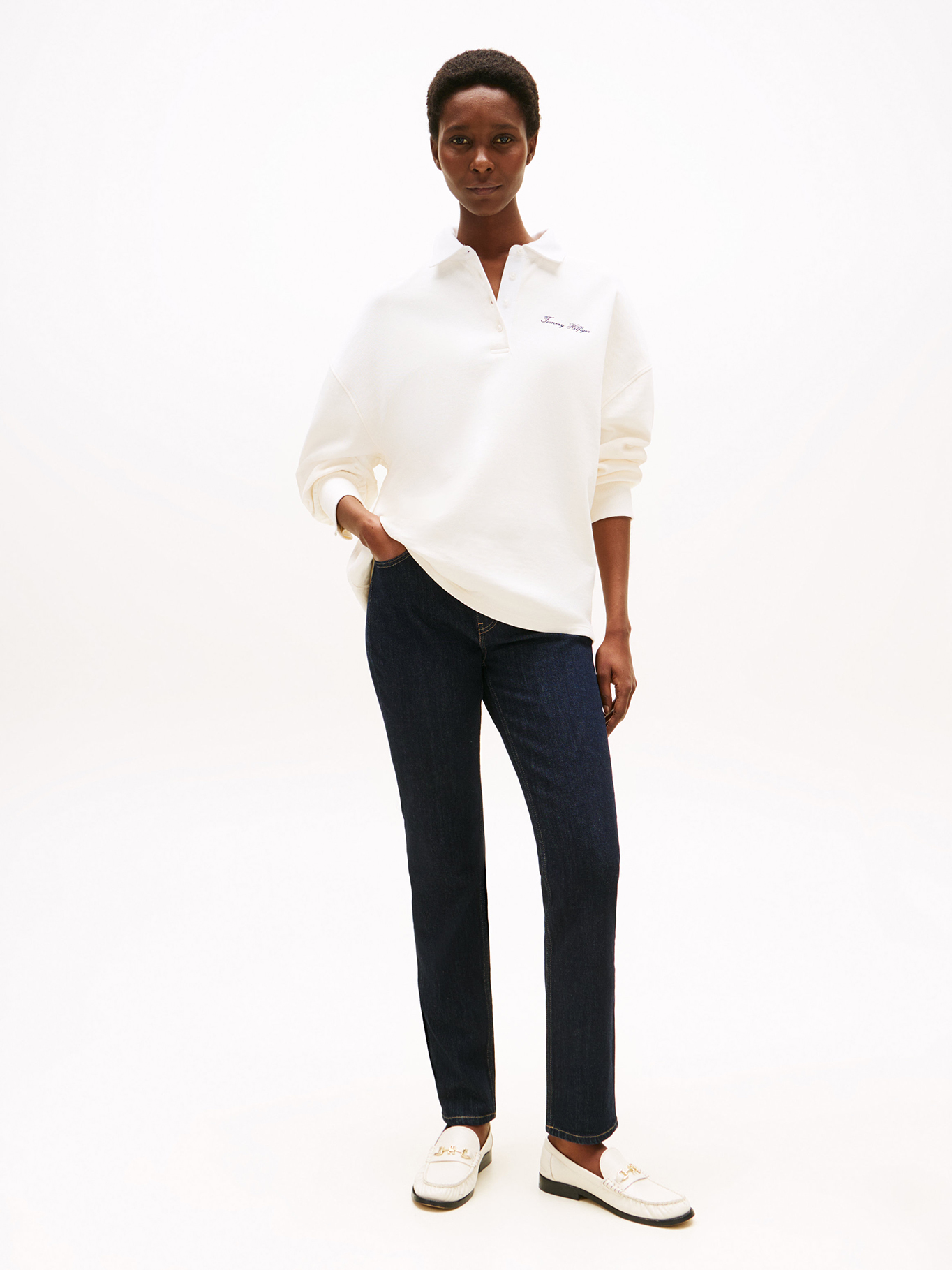 JEANS TALLE MEDIO SLIM FIT - 1