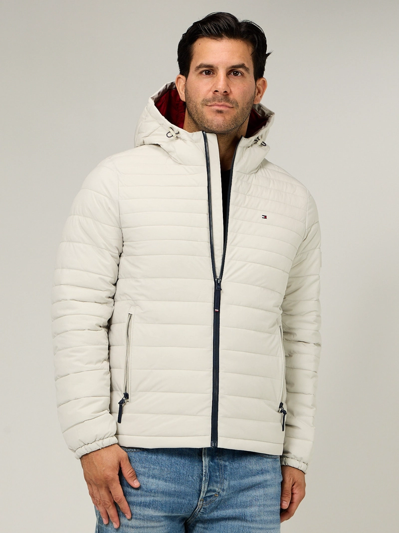 PARKA HOODIE SOLID CON CIERRE - 1