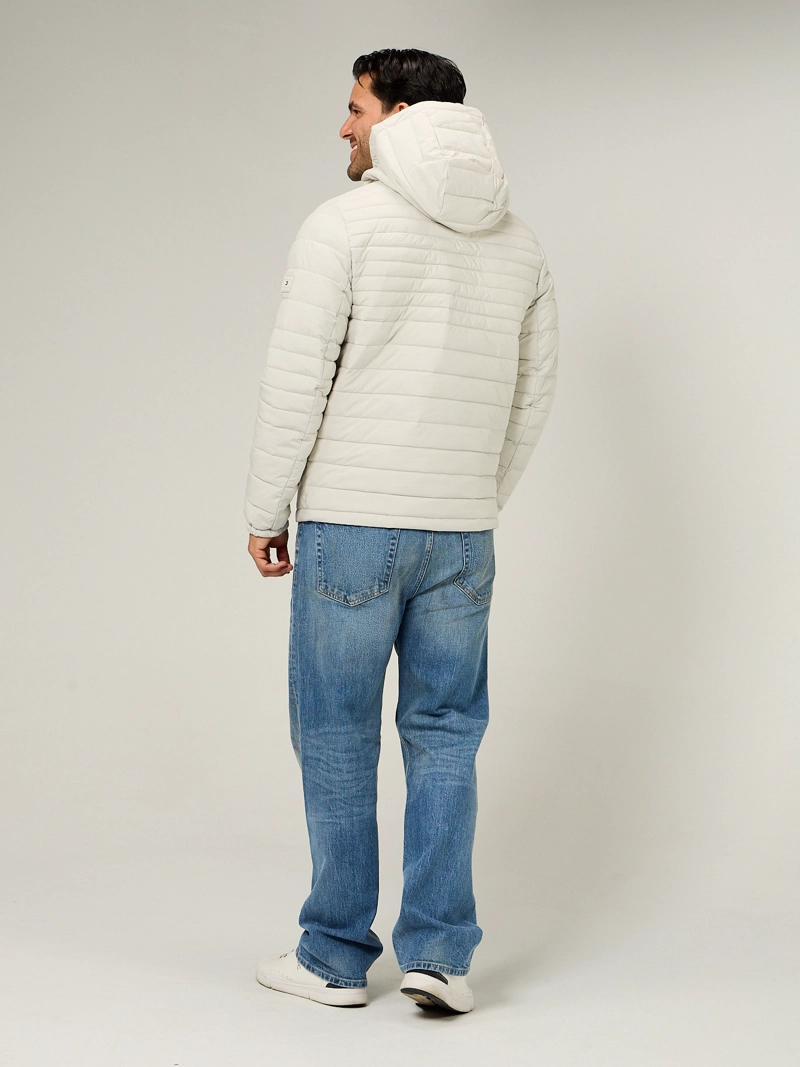 PARKA HOODIE SOLID CON CIERRE - 3