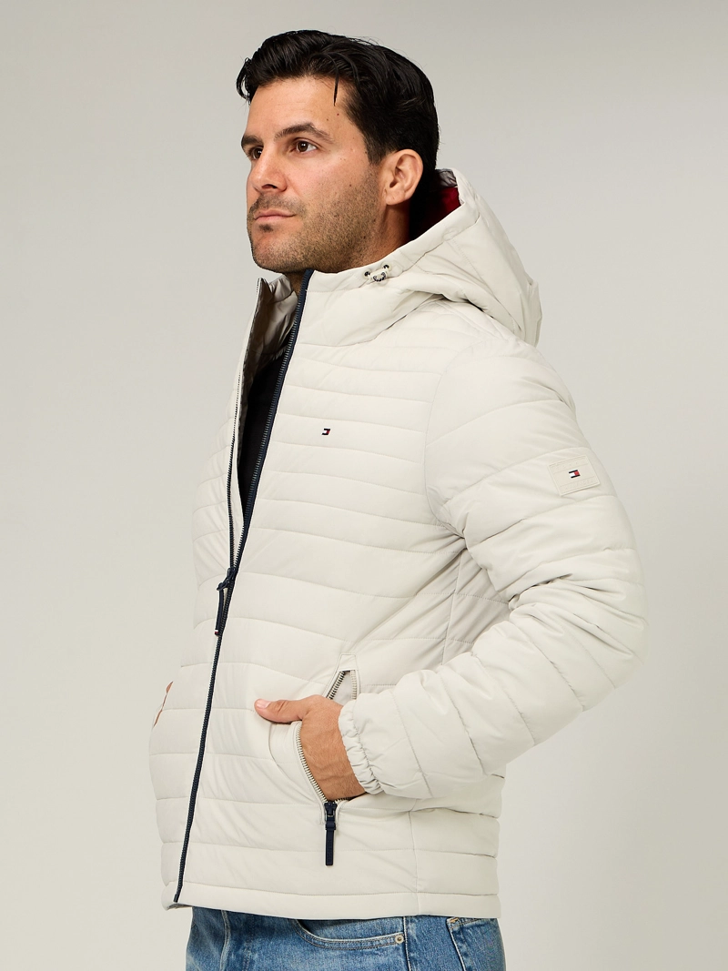 PARKA HOODIE SOLID CON CIERRE - 4