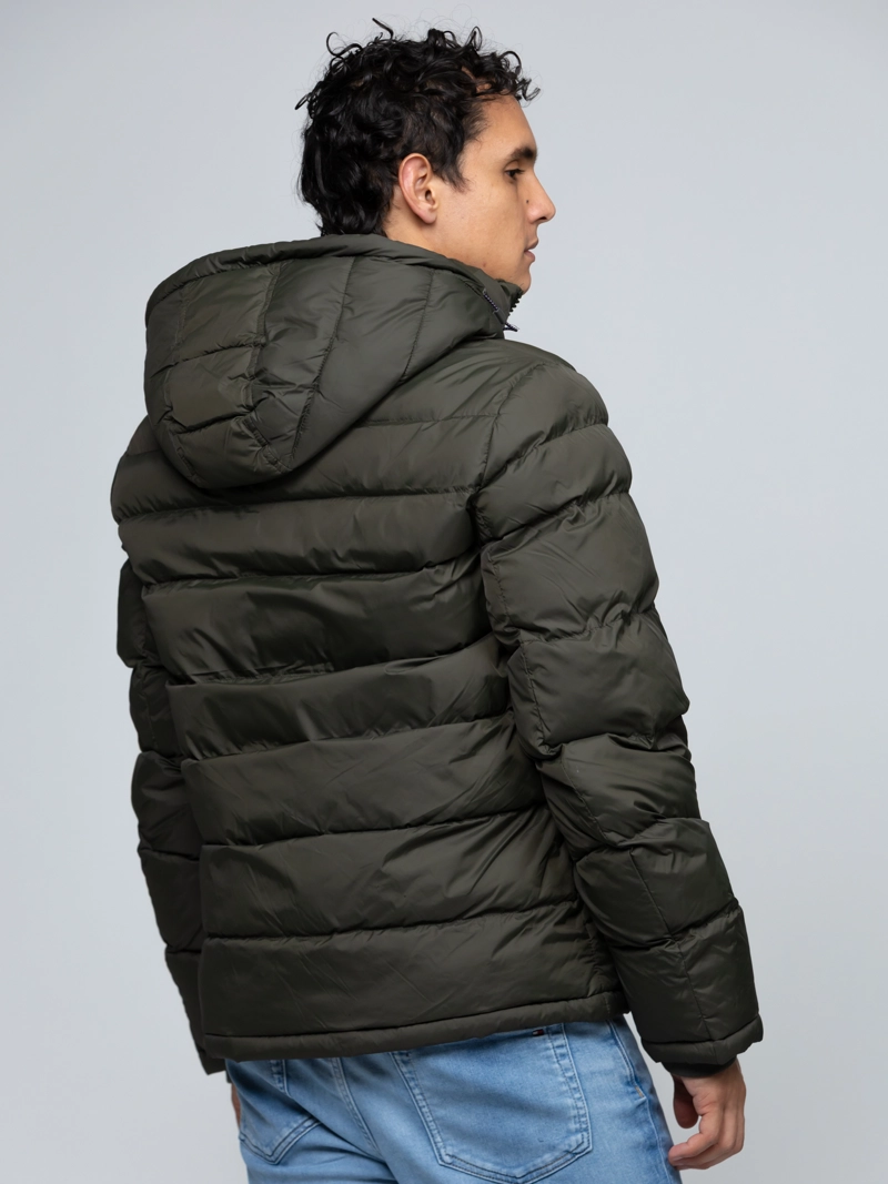 PARKA ACOLCHADA CON GORRO - 6