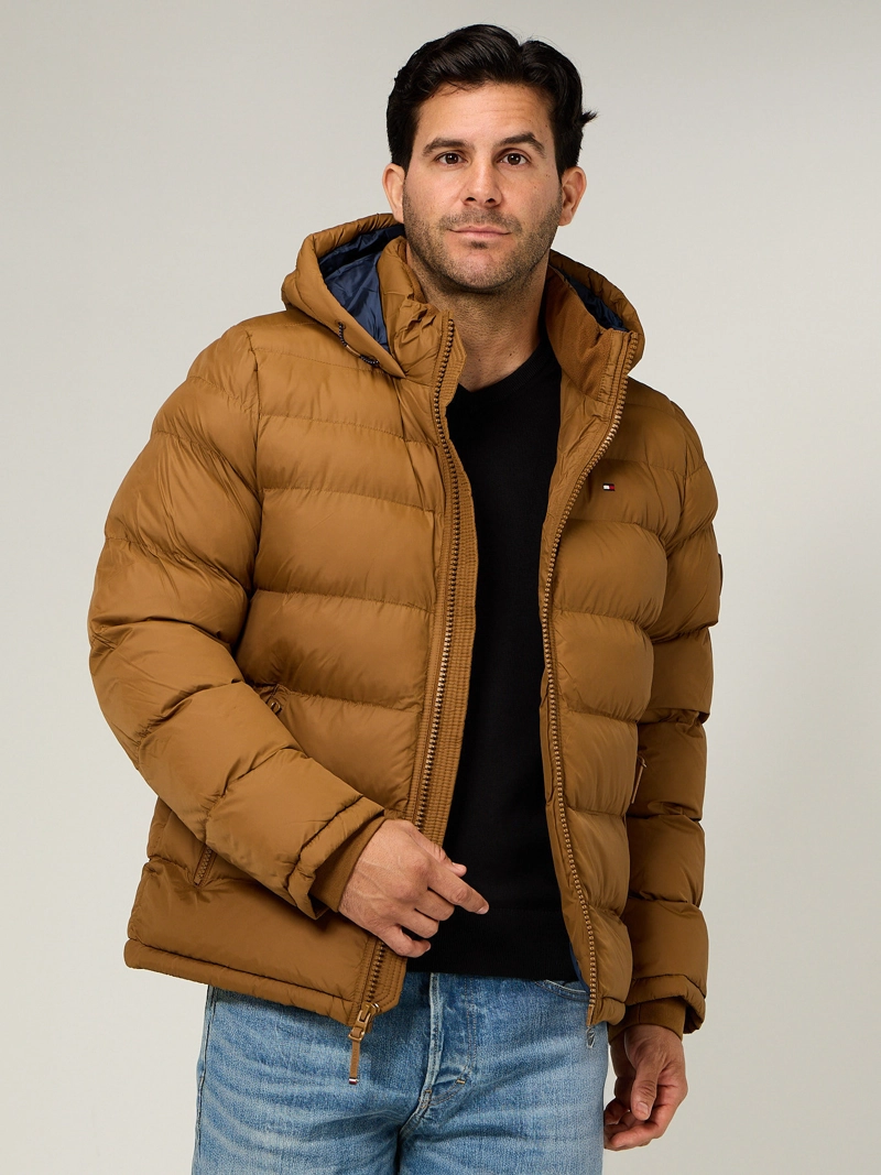 PARKA ACOLCHADA CON GORRO - 1