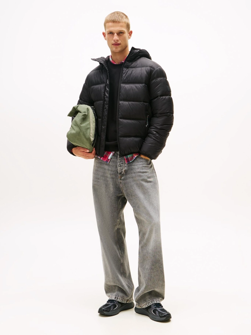 PARKA ACOLCHADA HOODED CON LOGO - 2