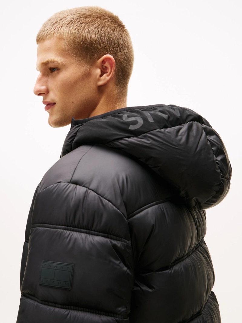 PARKA ACOLCHADA HOODED CON LOGO - 4