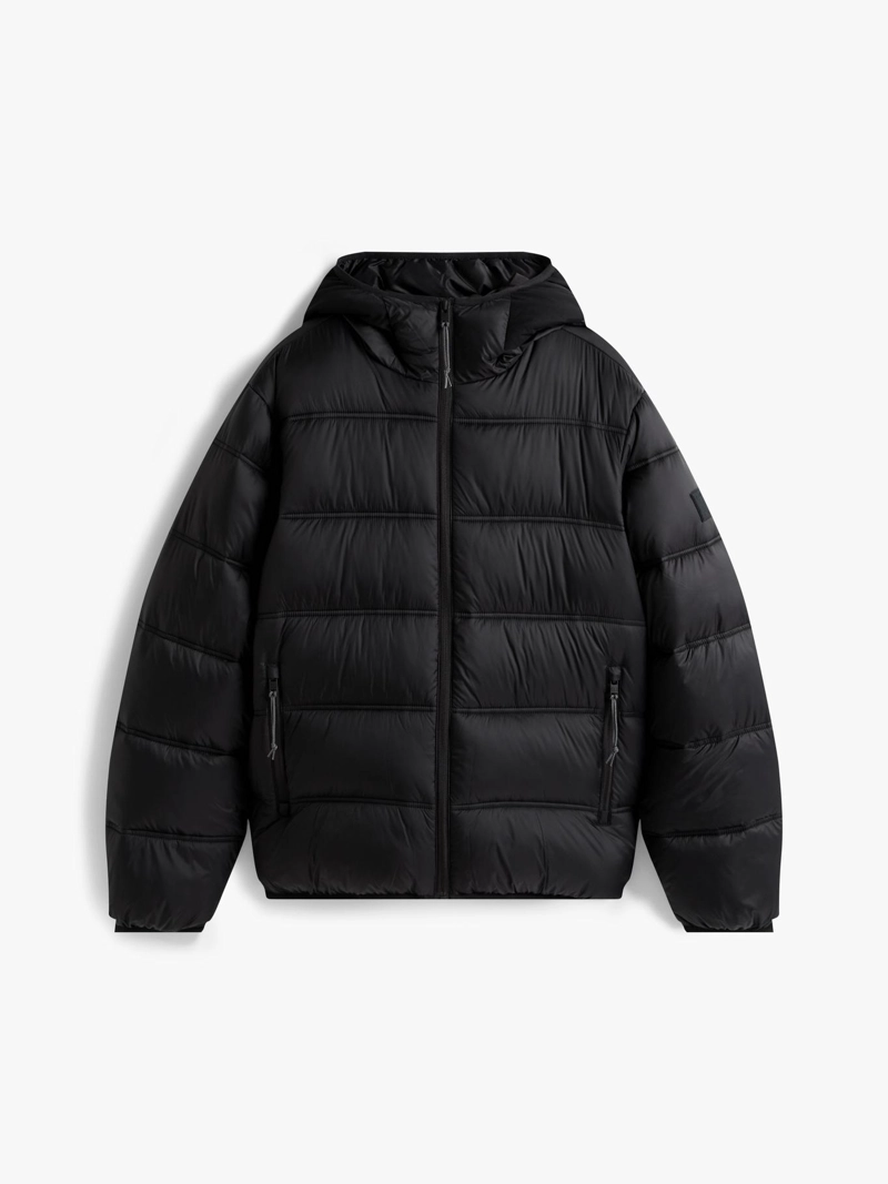 PARKA ACOLCHADA HOODED CON LOGO - 5