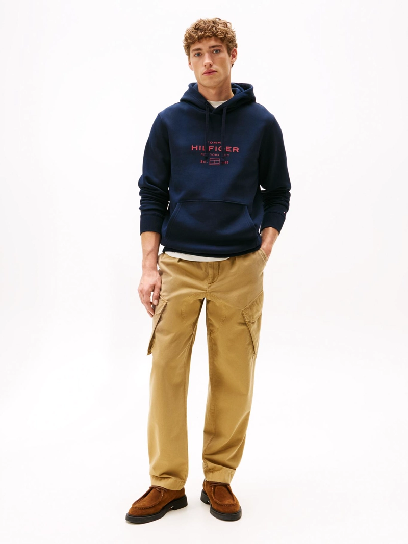 POLERON HOODIE OVAL LOGO GRAFICO - 2