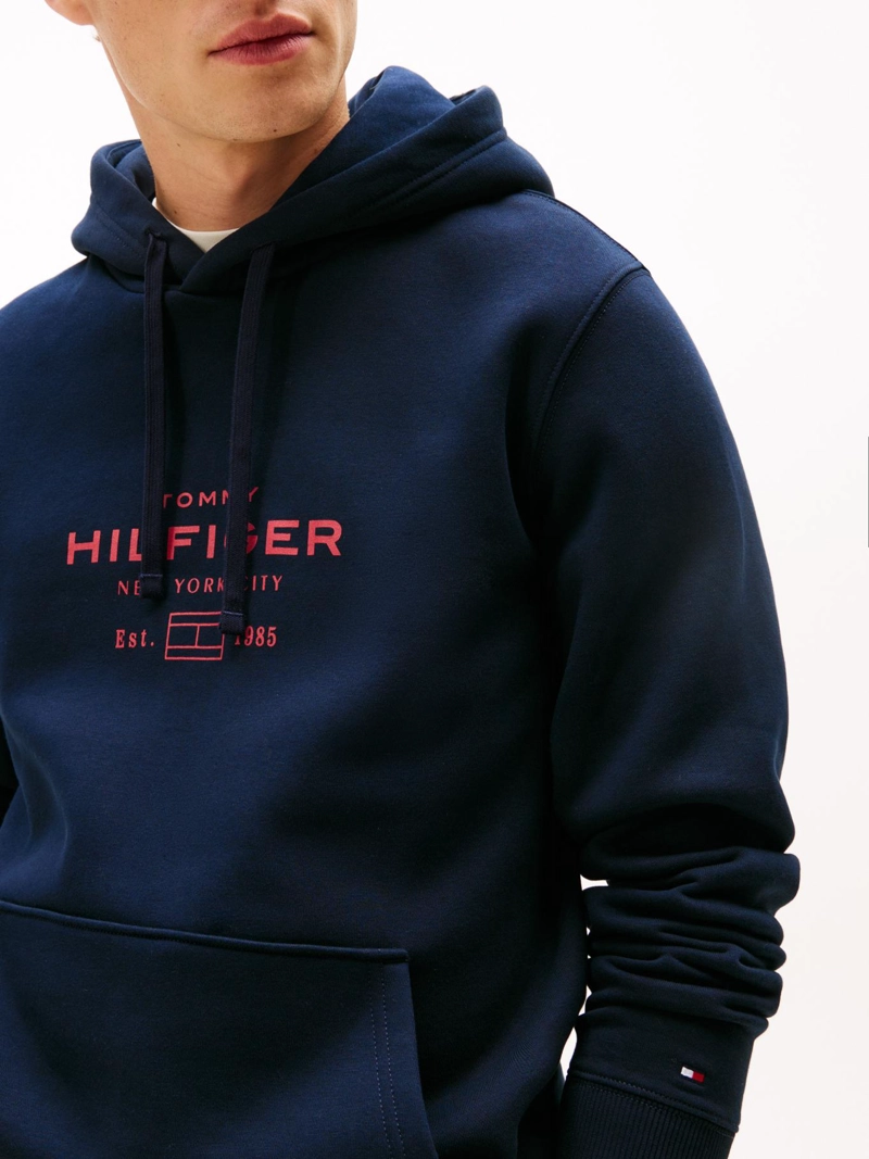 POLERON HOODIE OVAL LOGO GRAFICO - 4