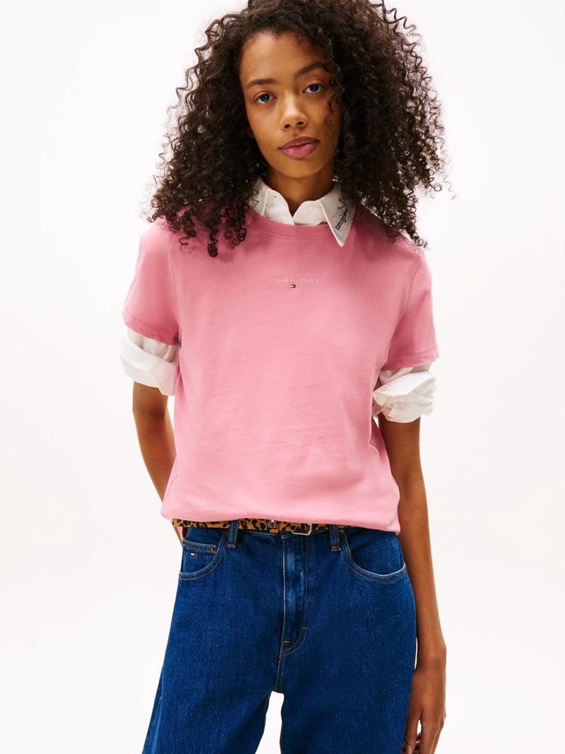 POLERA LOGO LINEAL REGULAR FIT - 1