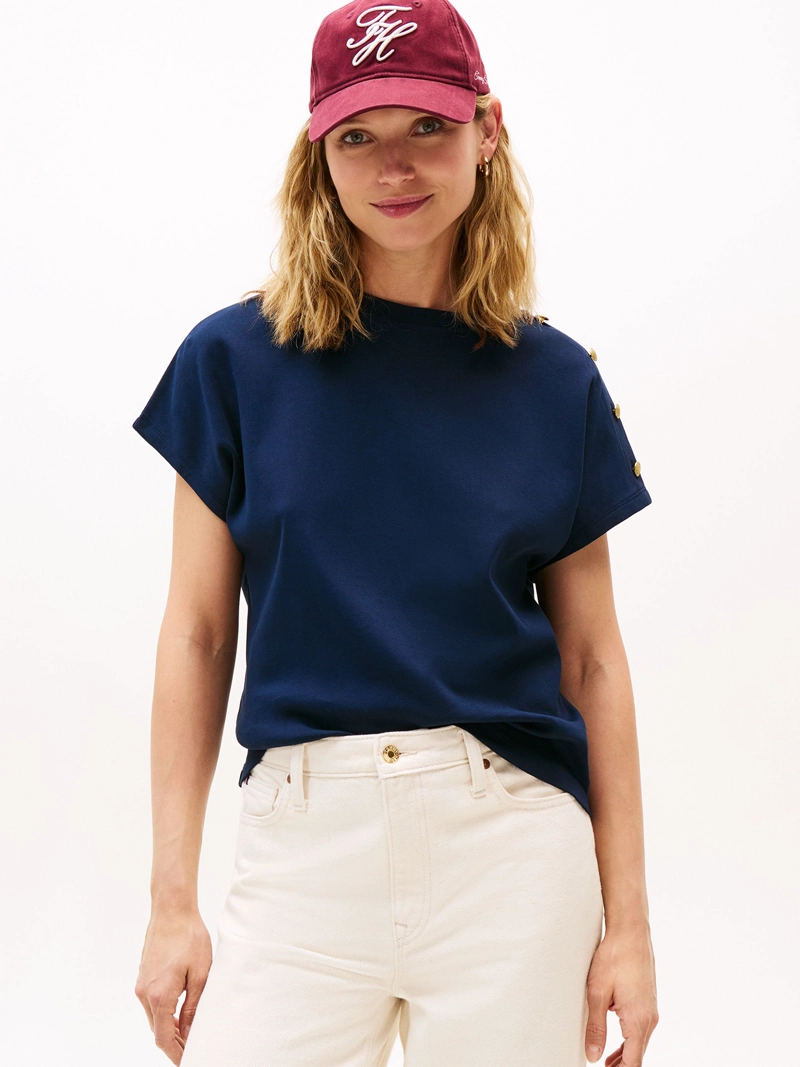 POLERA SOLID GOLD BUTTON REGULAR FIT - 1