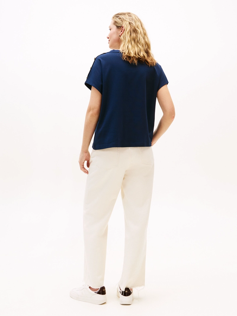 POLERA SOLID GOLD BUTTON REGULAR FIT - 3