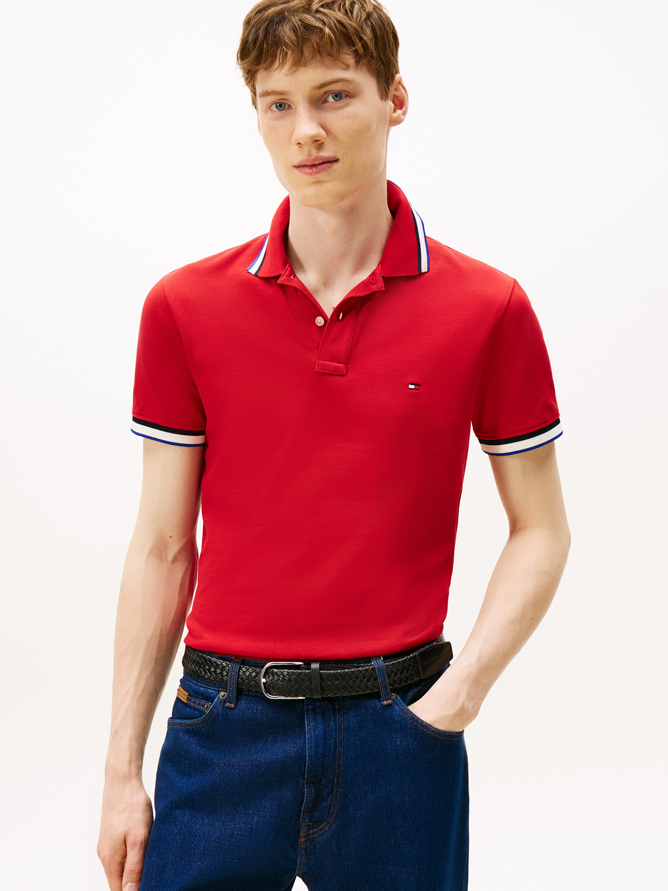 POLO CON LOGO SLIM FIT - 1