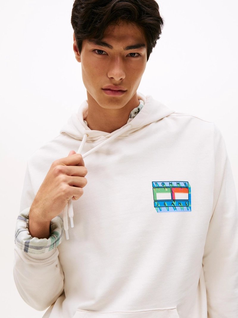 POLERON HOODIE CON LOGO GRAFICO - 4