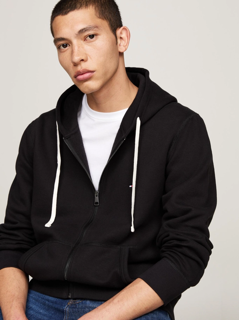 POLERON HOODIE ESSENTIAL CON CIERRE - 4