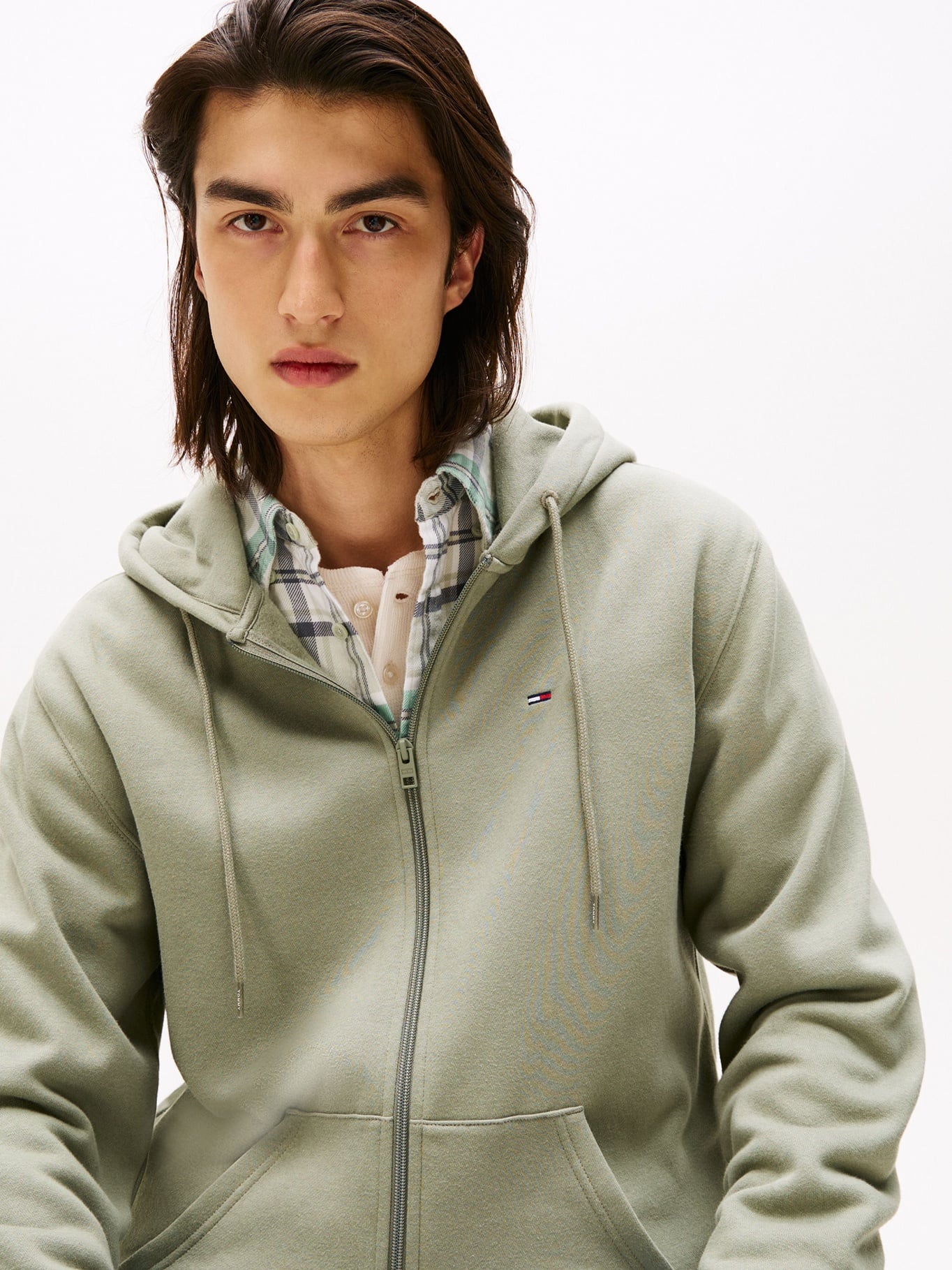 POLERON HOODIE CON CIERRE - 4