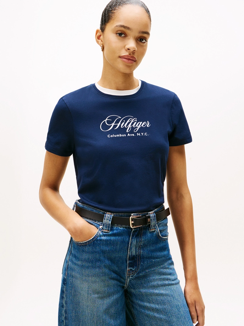 POLERA CON LOGO BORDADO REGULAR FIT - 1