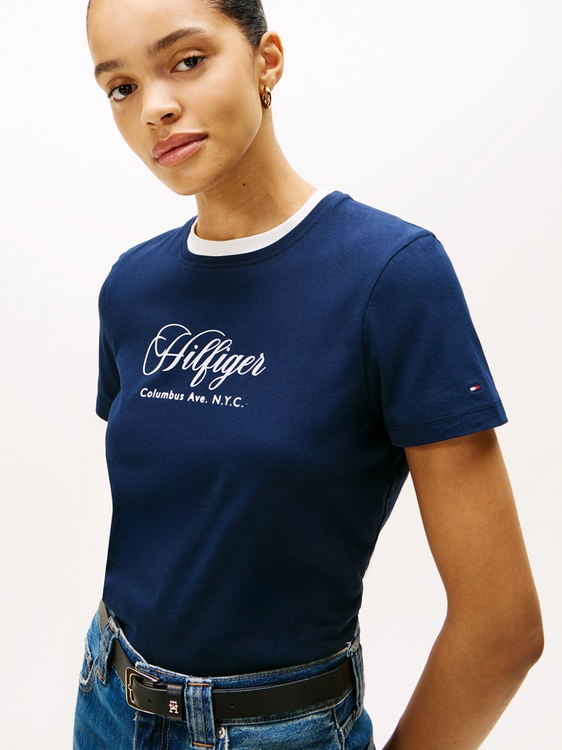 POLERA CON LOGO BORDADO REGULAR FIT - 4