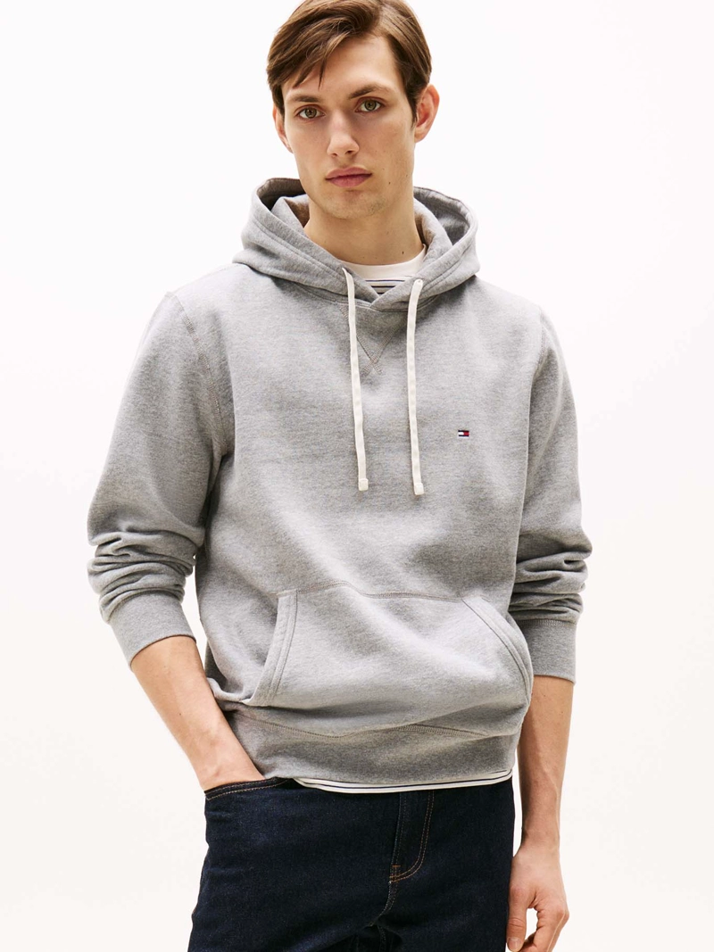 POLERON HOODIE ESSENTIAL CON LOGO - 1