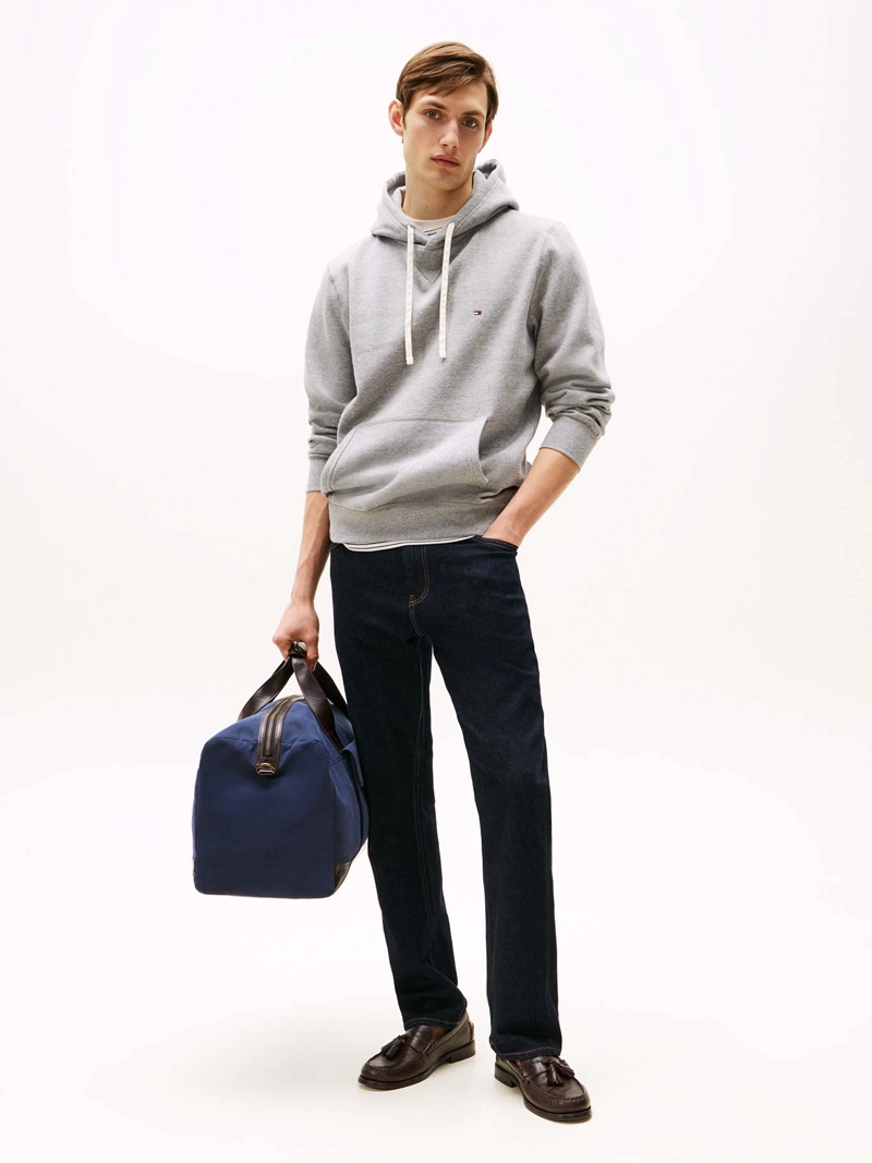 POLERON HOODIE ESSENTIAL CON LOGO - 2