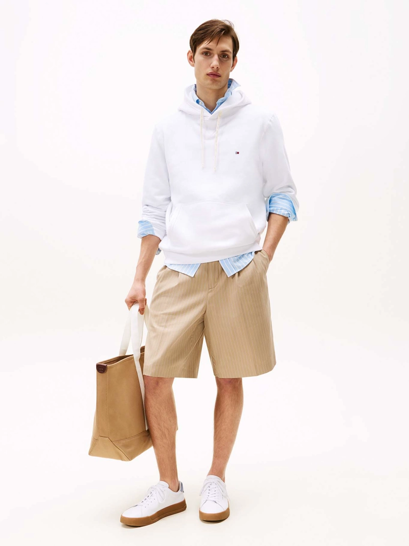 POLERON HOODIE ESSENTIAL CON LOGO - 2