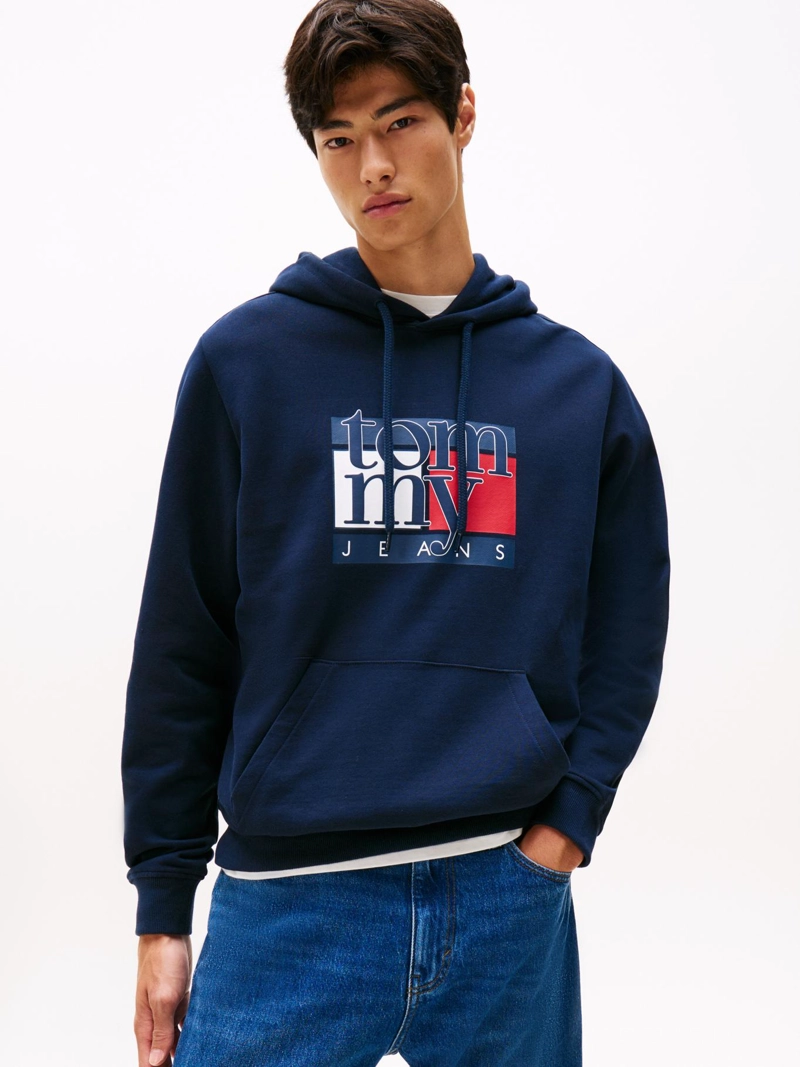 POLERON HOODIE CON LOGO - 1
