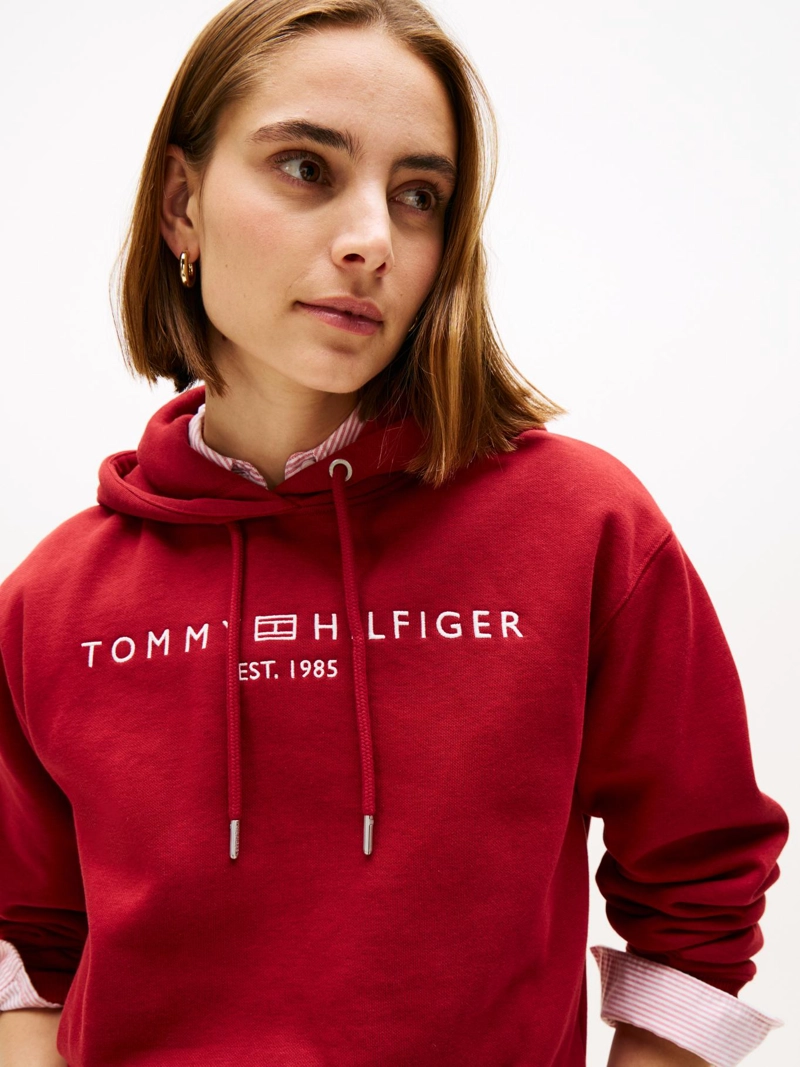 POLERON HOODIE CON LOGO BORDADO - 4