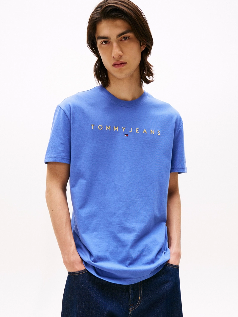 POLERA CON LOGO LINEAL REGULAR FIT - 1