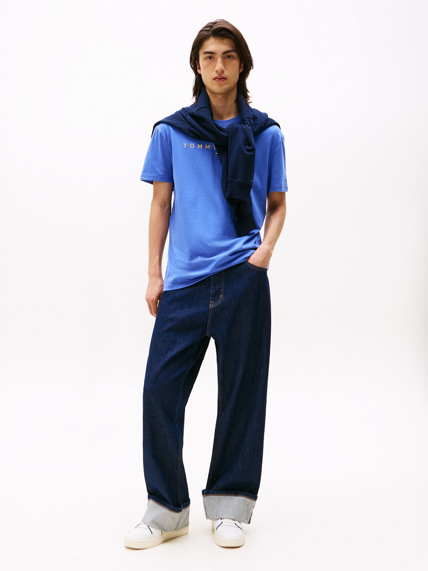 POLERA CON LOGO LINEAL REGULAR FIT - 2