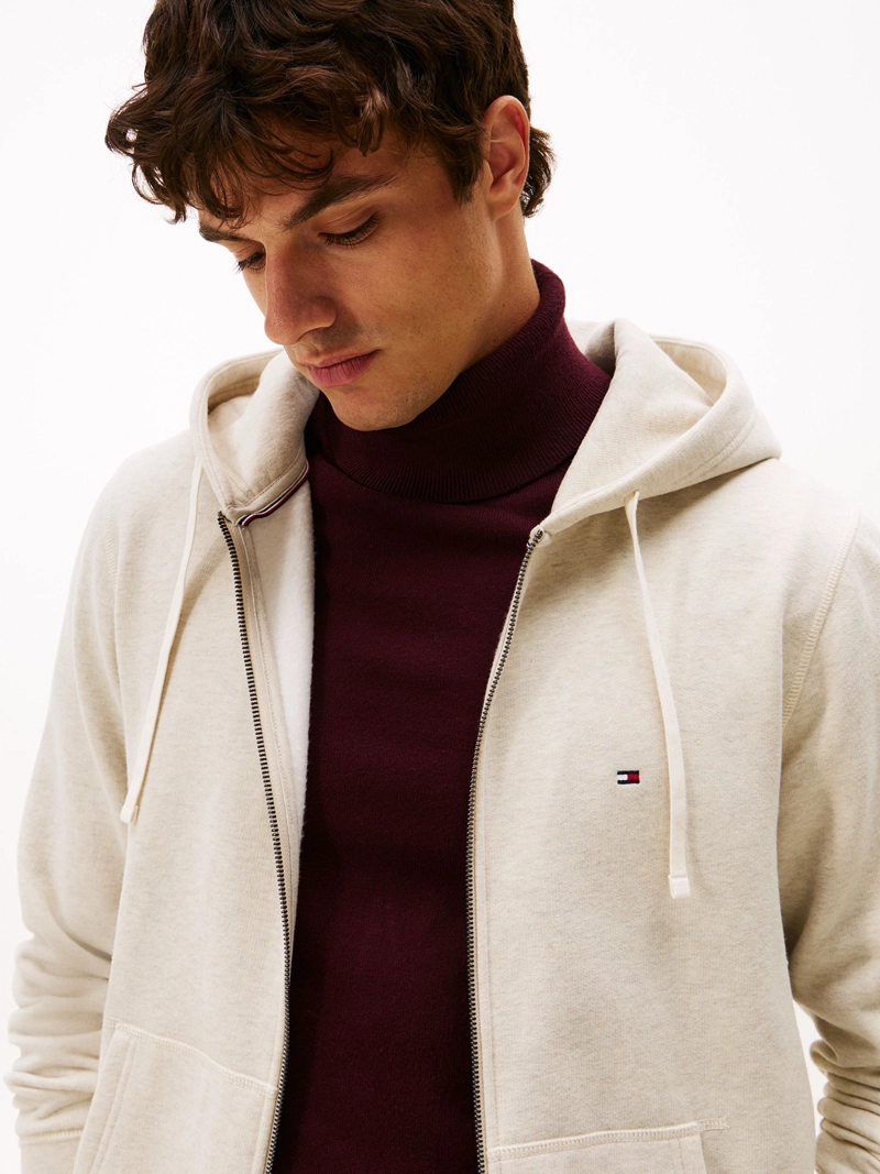 POLERON HOODIE ESSENTIAL CON CIERRE - 4