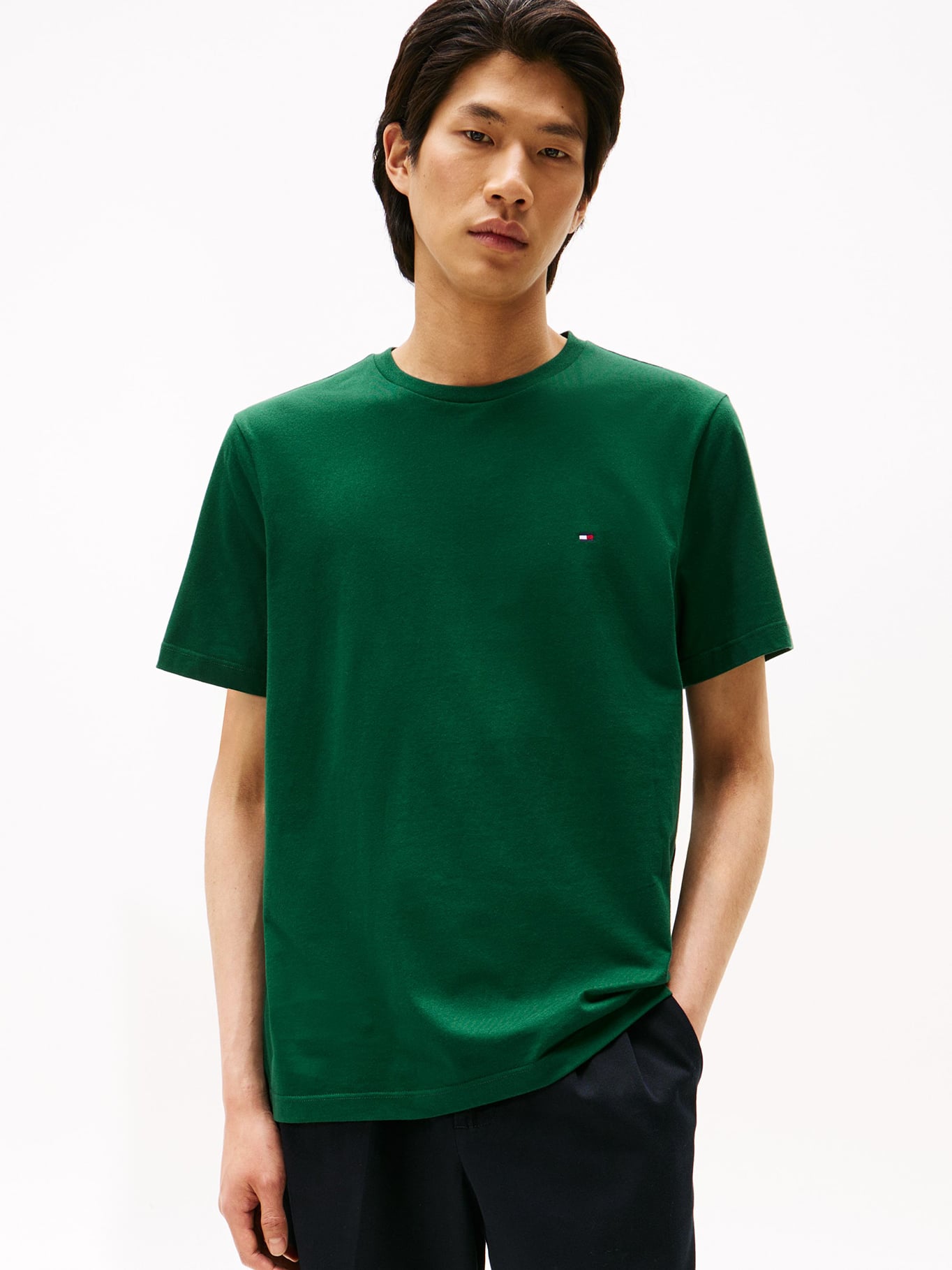 POLERA ESSENTIAL C-NECK REGULAR FIT - 1