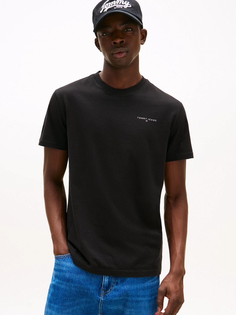 POLERA CON LOGO LINEAL SLIM FIT - 1