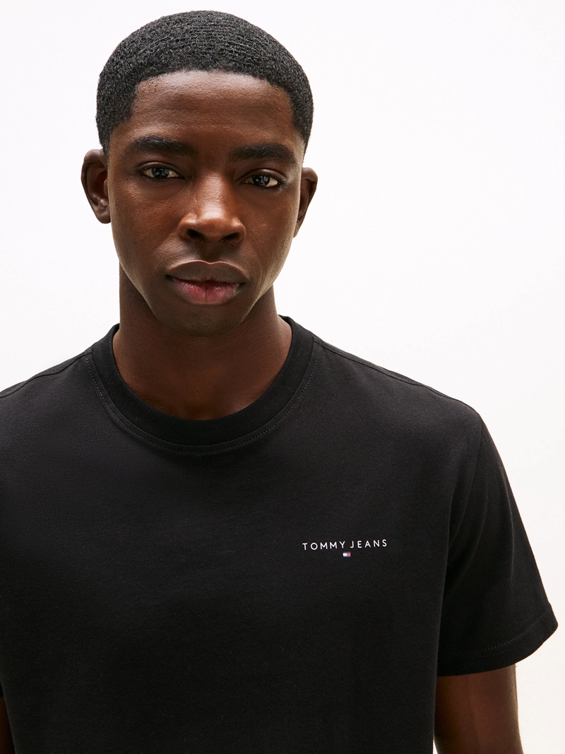 POLERA CON LOGO LINEAL SLIM FIT - 4