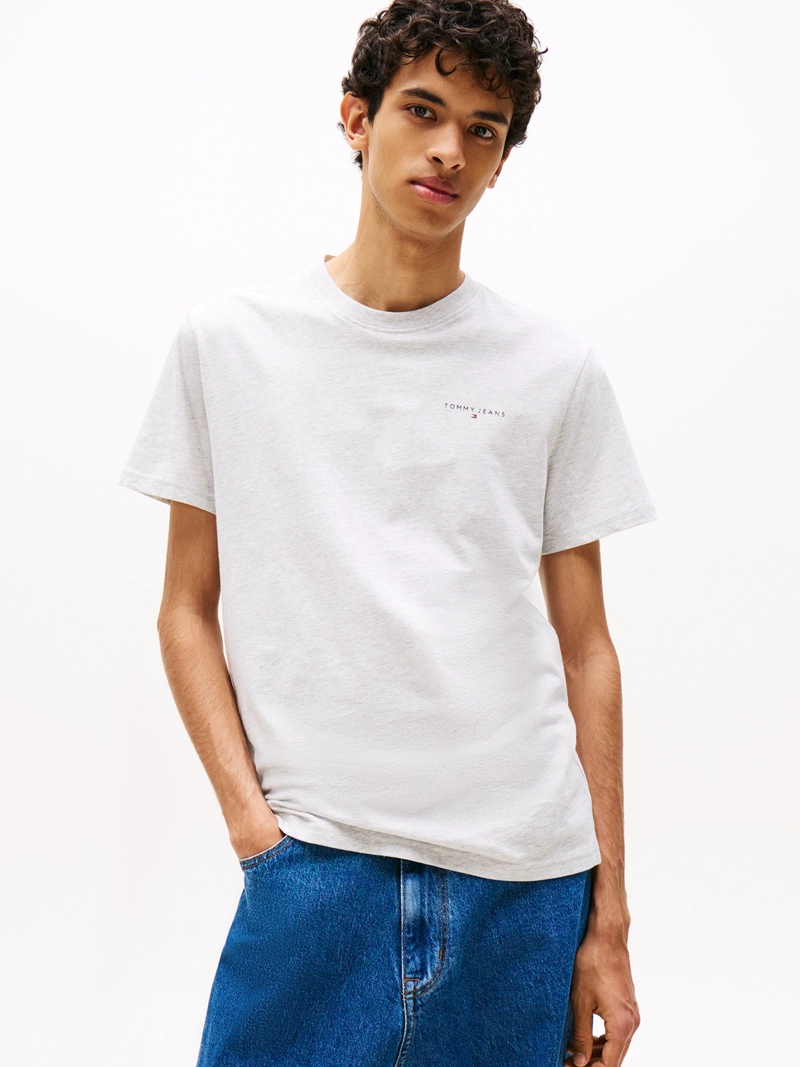 POLERA CON LOGO LINEAL SLIM FIT - 1