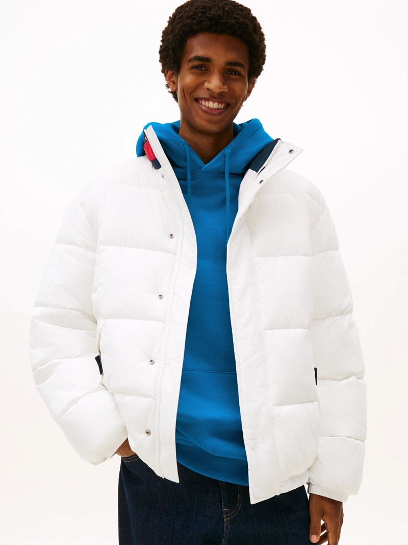 PARKA ACOLCHADA COLOR BLOCK - 1
