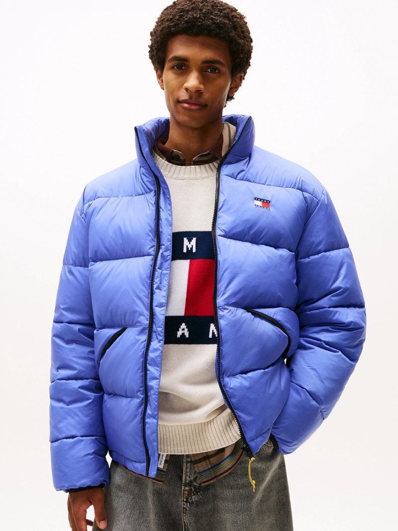 PARKA ACOLCHADA CON EFECTO ARRUGADO - 1