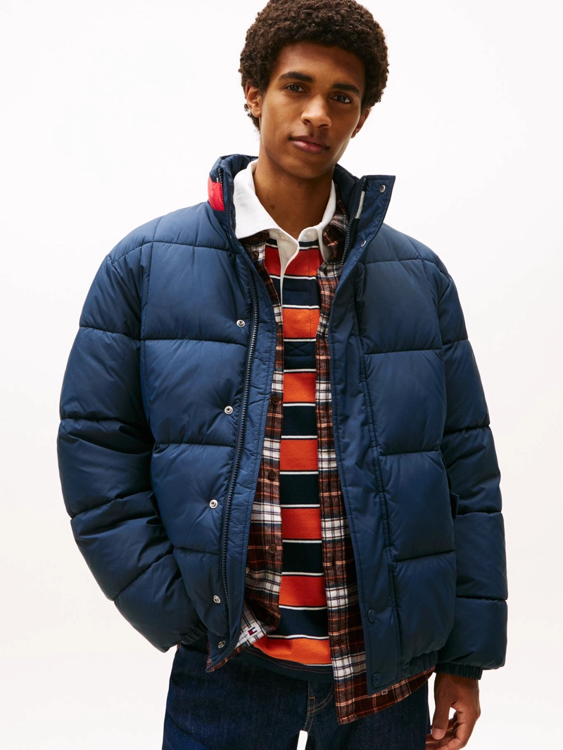 PARKA ACOLCHADA COLOR BLOCK - 1
