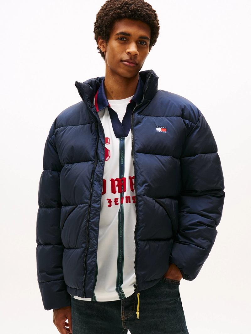 PARKA ACOLCHADA CON EFECTO ARRUGADO - 1