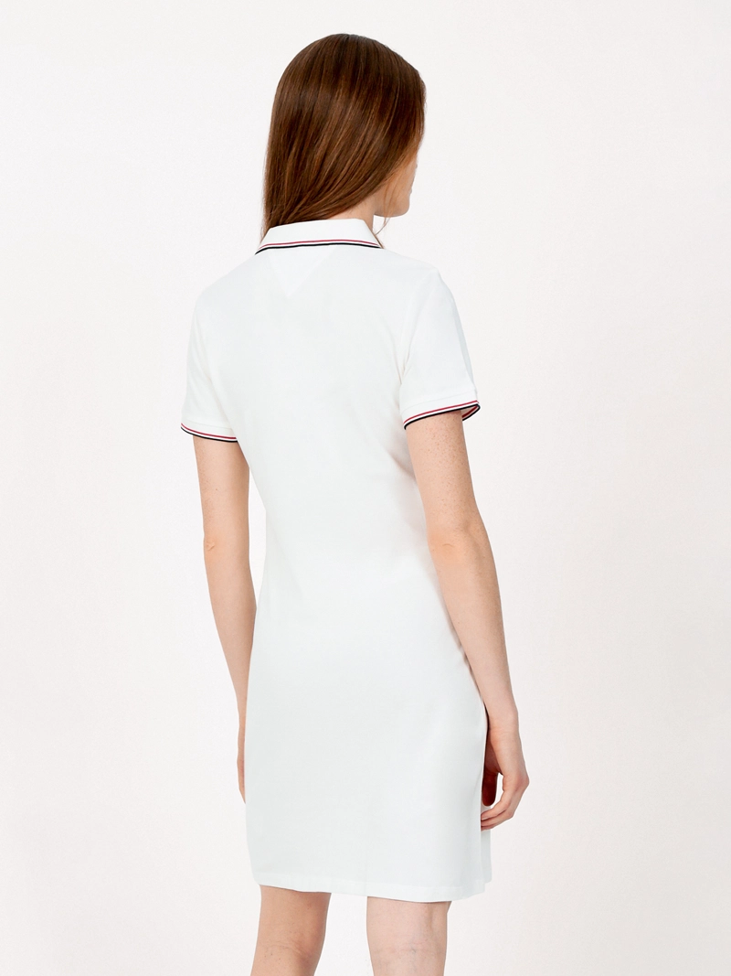 VESTIDO POLO MANGA CON LOGO - 4