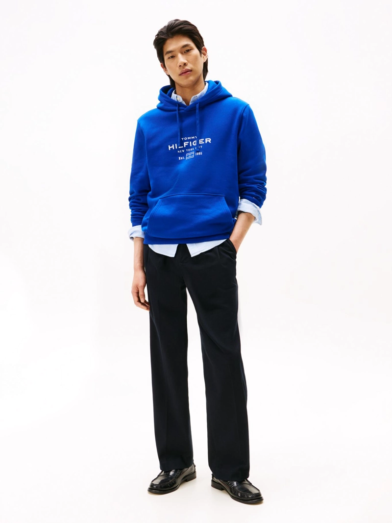 POLERON HOODIE OVAL LOGO GRAFICO - 2