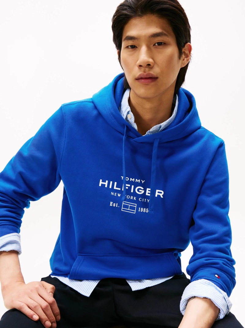 POLERON HOODIE OVAL LOGO GRAFICO - 4