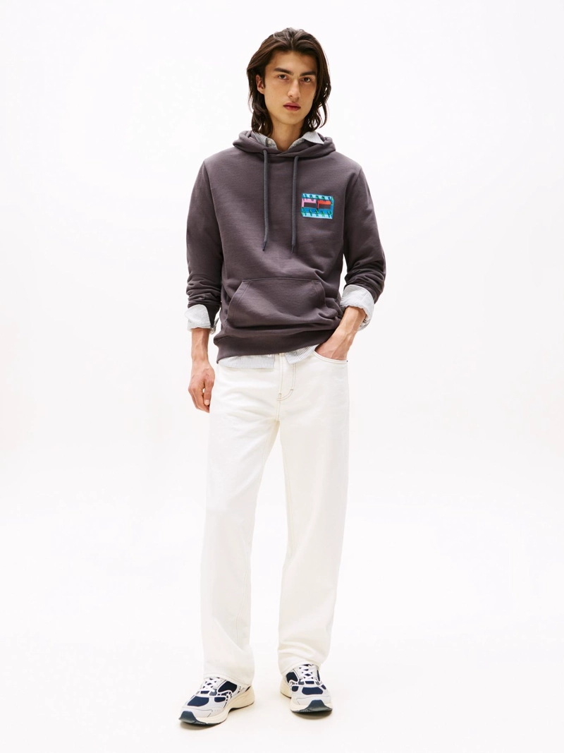 POLERON HOODIE CON LOGO GRAFICO - 2