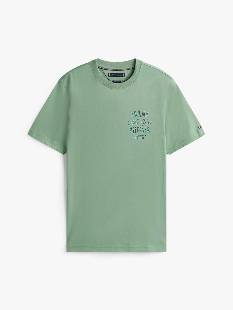 POLERA CON LOGO GRAFICO REGULAR FIT - 5