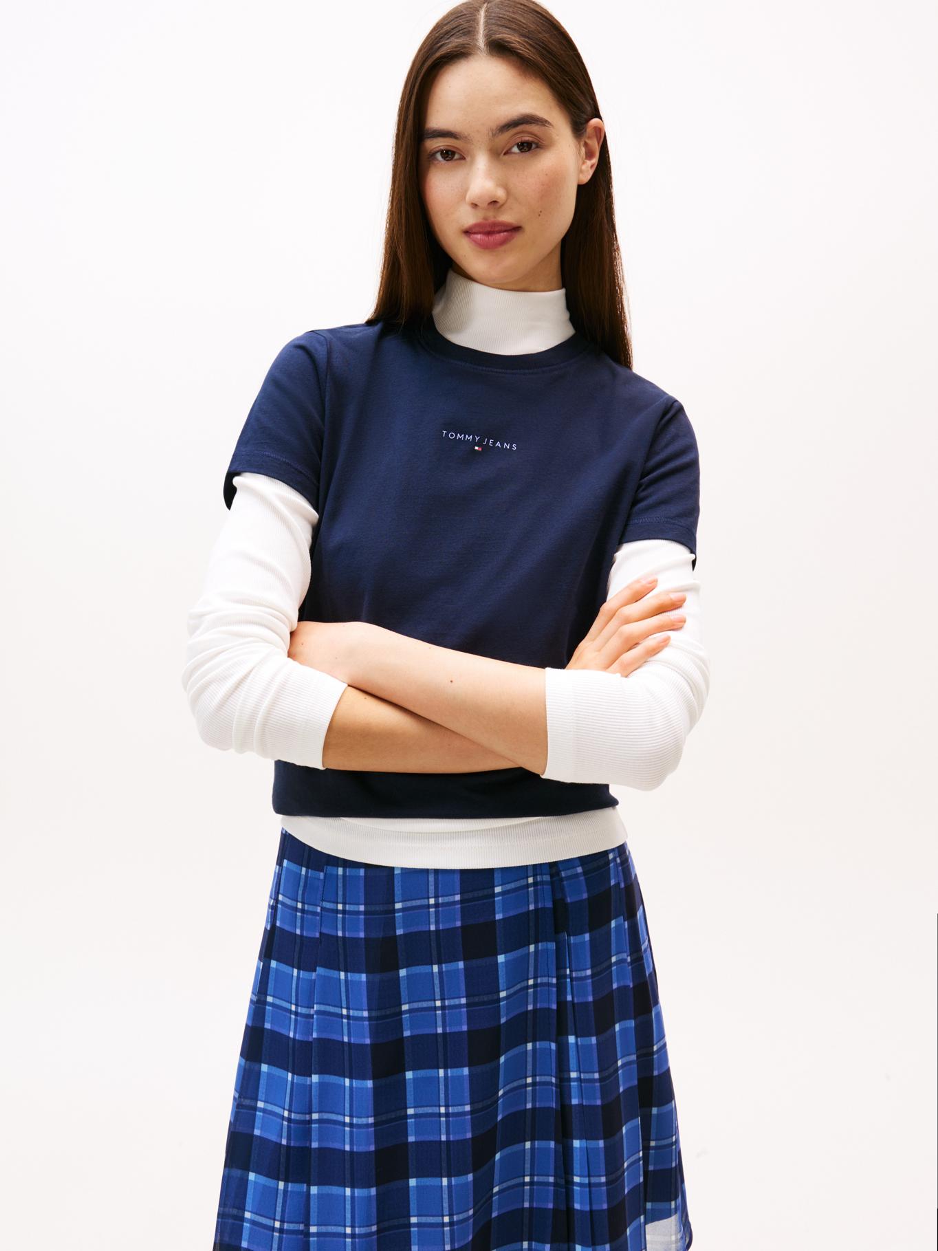 POLERA LOGO LINEAL REGULAR FIT - 1