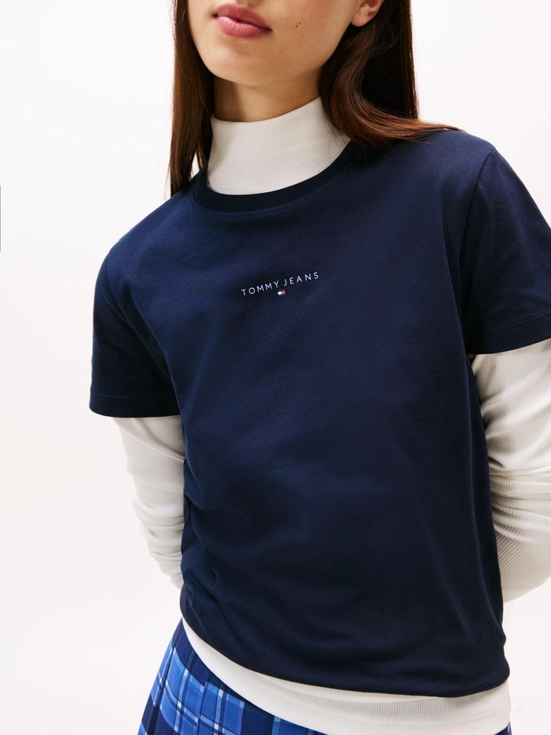 POLERA LOGO LINEAL REGULAR FIT - 4