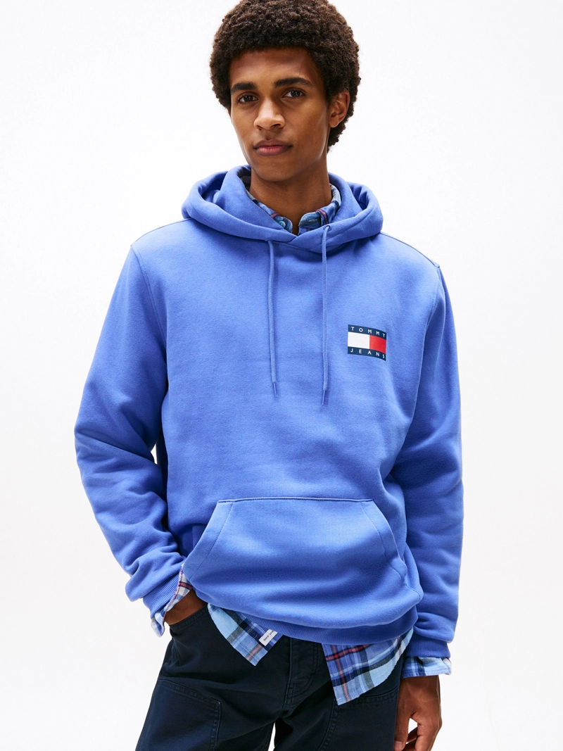 POLERON HOODIE ESSENTIAL CON LOGO - 1