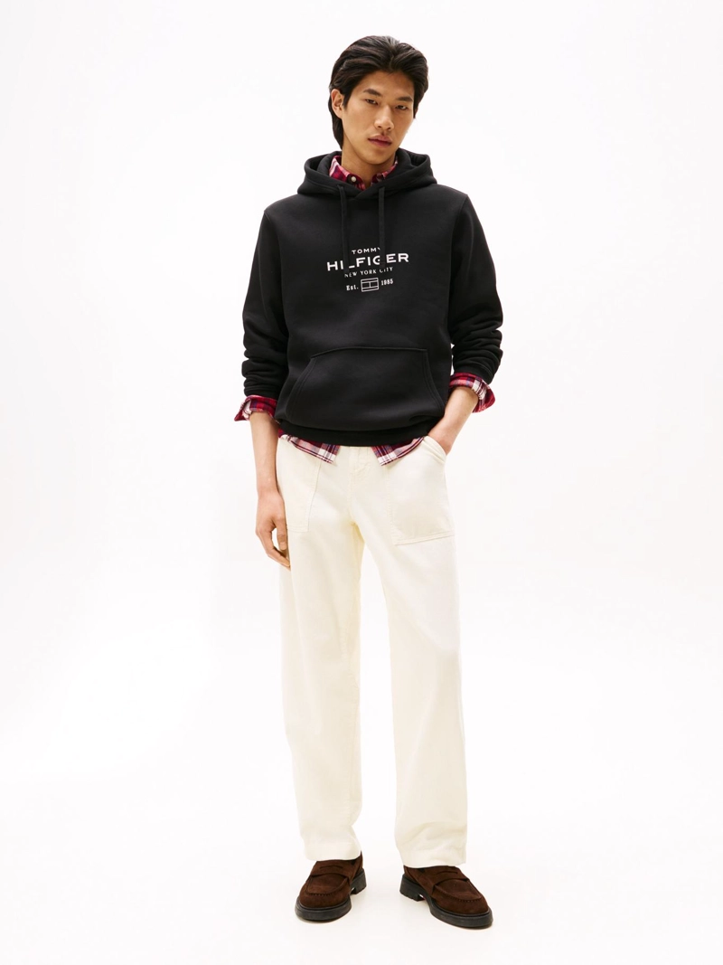 POLERON HOODIE OVAL LOGO GRAFICO - 2
