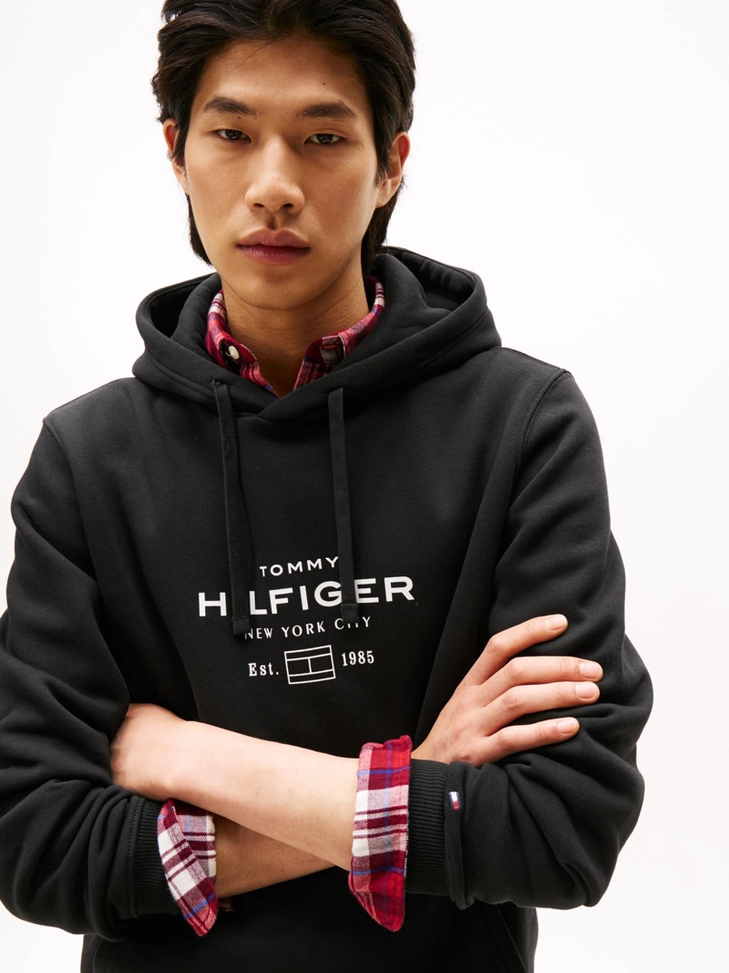 POLERON HOODIE OVAL LOGO GRAFICO - 4