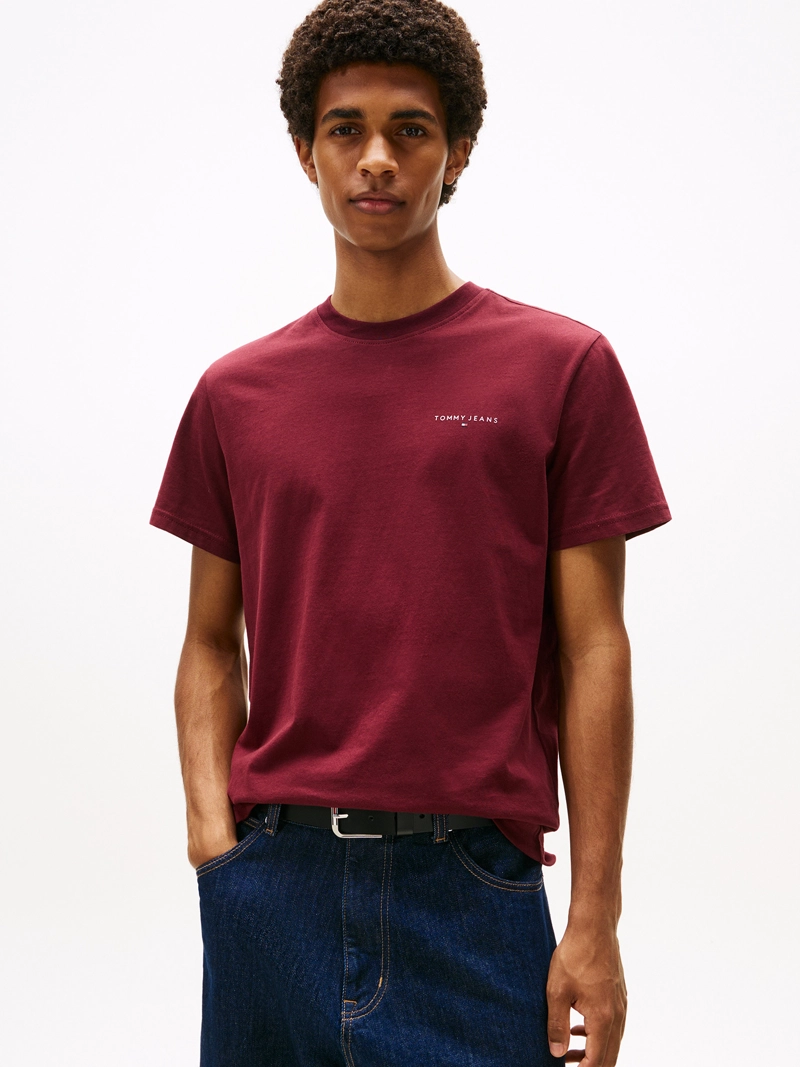 POLERA CON LOGO LINEAL SLIM FIT - 1