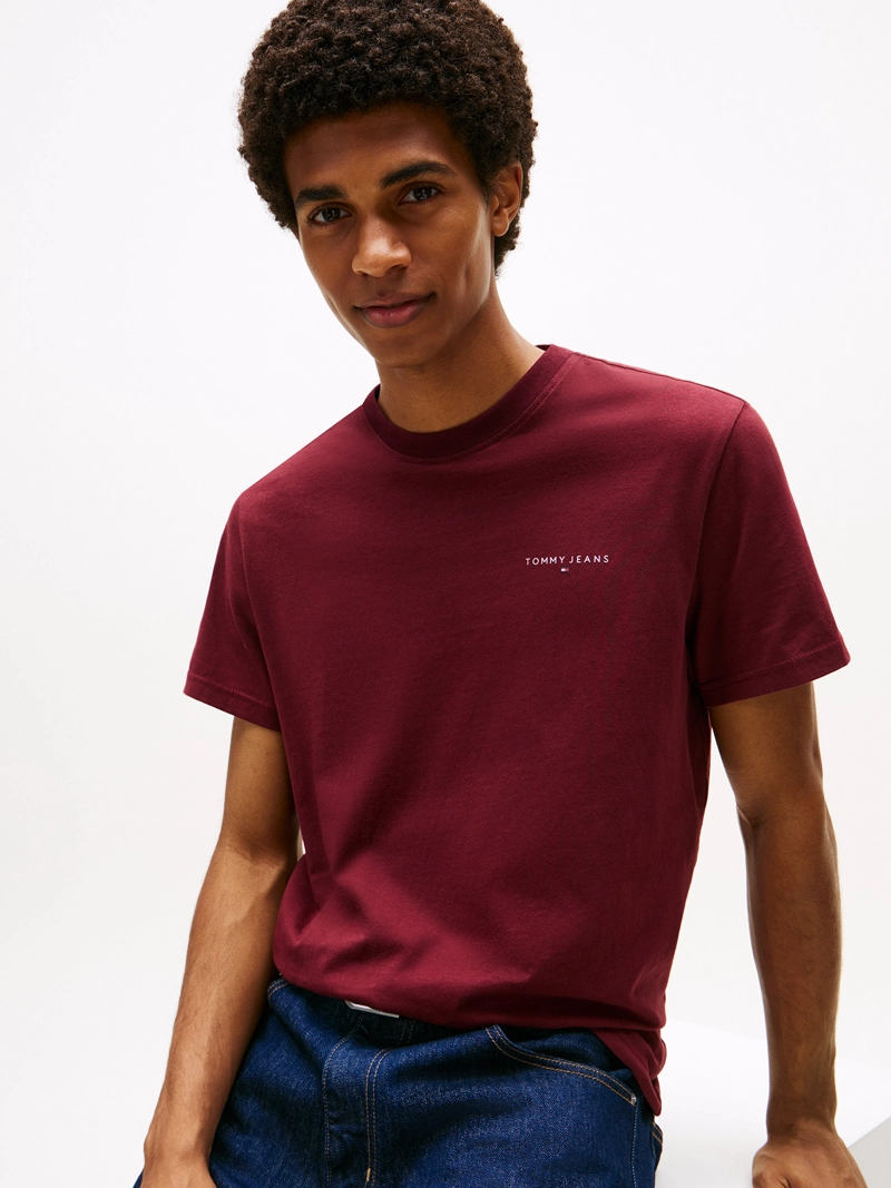 POLERA CON LOGO LINEAL SLIM FIT - 4