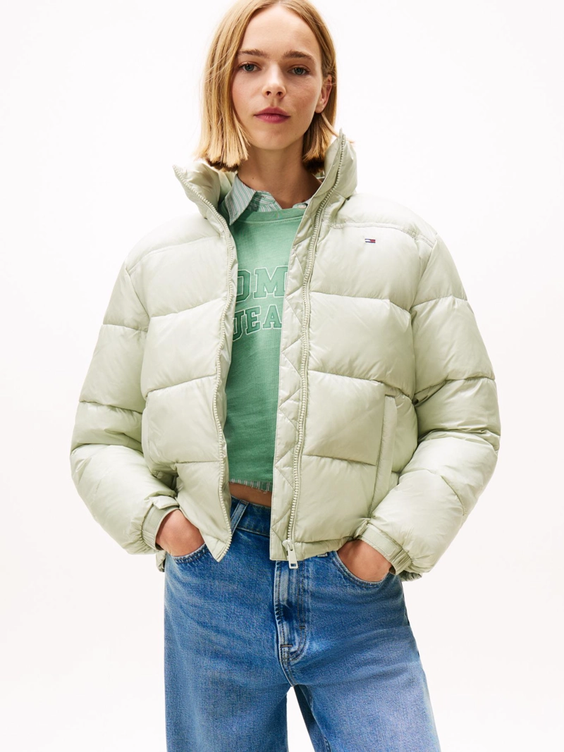 PARKA CON GORRO ACOLCHADA PACKABLE - 1